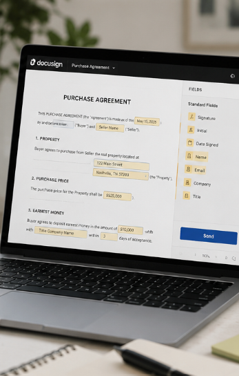 signature service portrait for home page